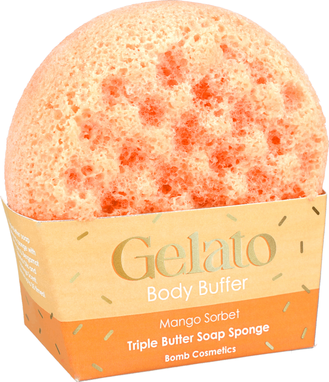 BC Gelato Mango Sorbet Body Buffer Sponge