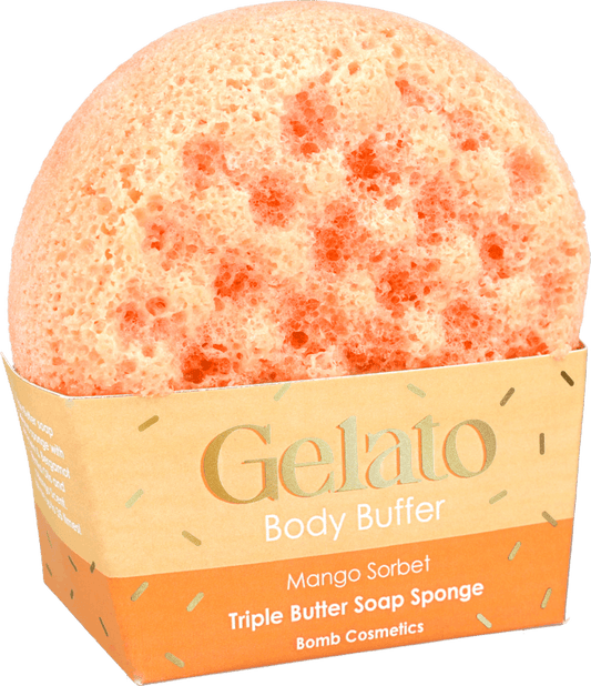 BC Gelato Mango Sorbet Body Buffer Sponge