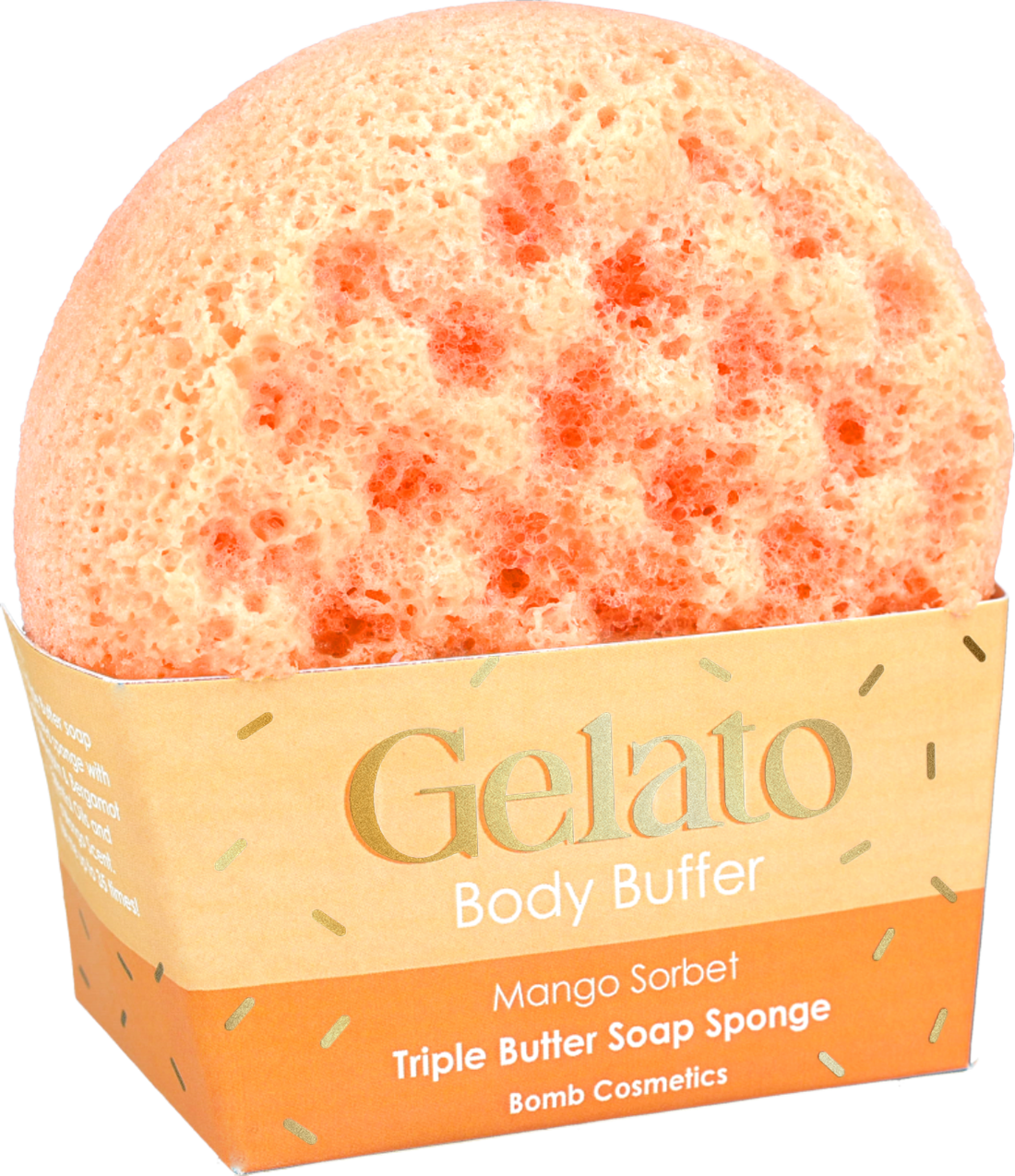 BC Gelato Mango Sorbet Body Buffer Sponge