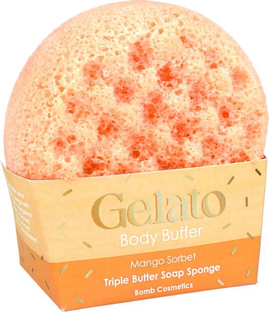 BC Gelato Mango Sorbet Body Buffer Sponge
