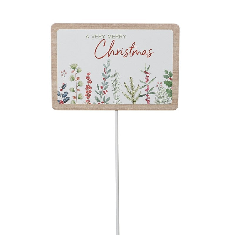 HS A Very Merry Christmas Stake
