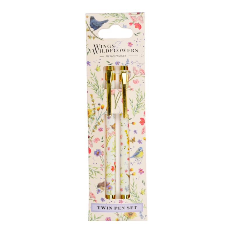PK Jan Pashley Wings & Wildflowers Twin Pen Set