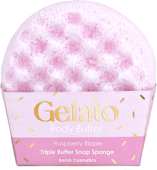 BC Gelato Raspberry Ripple Body Sponge