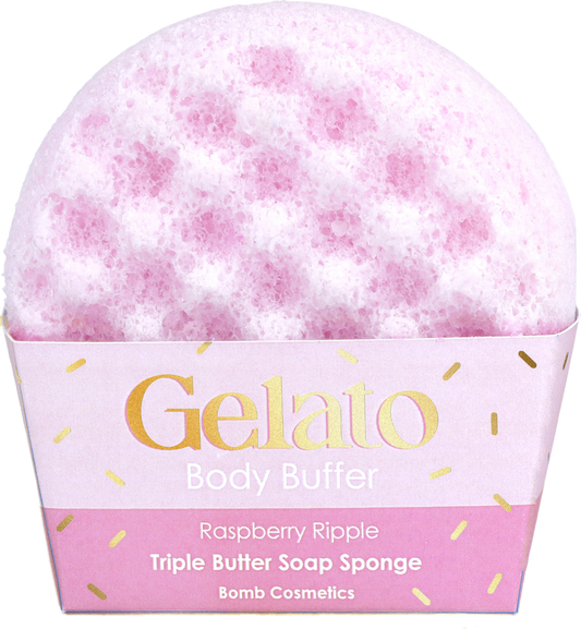 BC Gelato Raspberry Ripple Body Sponge