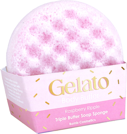 BC Gelato Raspberry Ripple Body Sponge