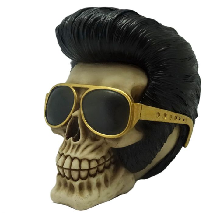 PK The King Skull Ornament
