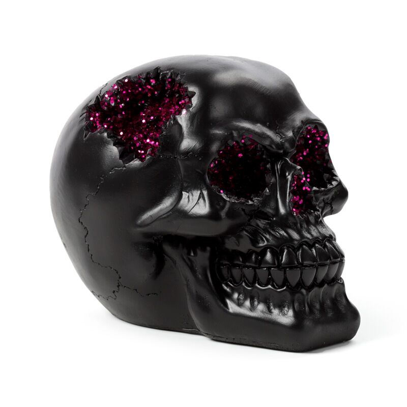 PK Black Crystal Cave Skull
