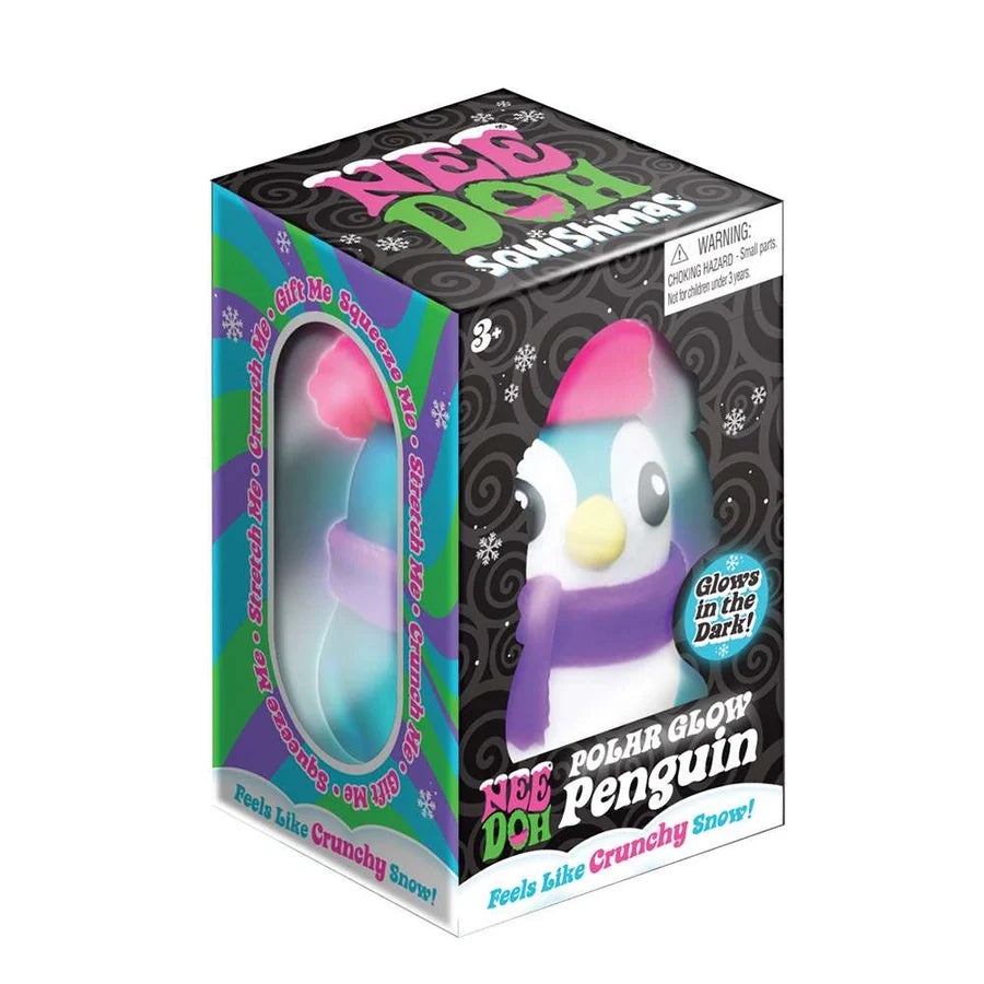 NeeDoh Polar Glow Penguin