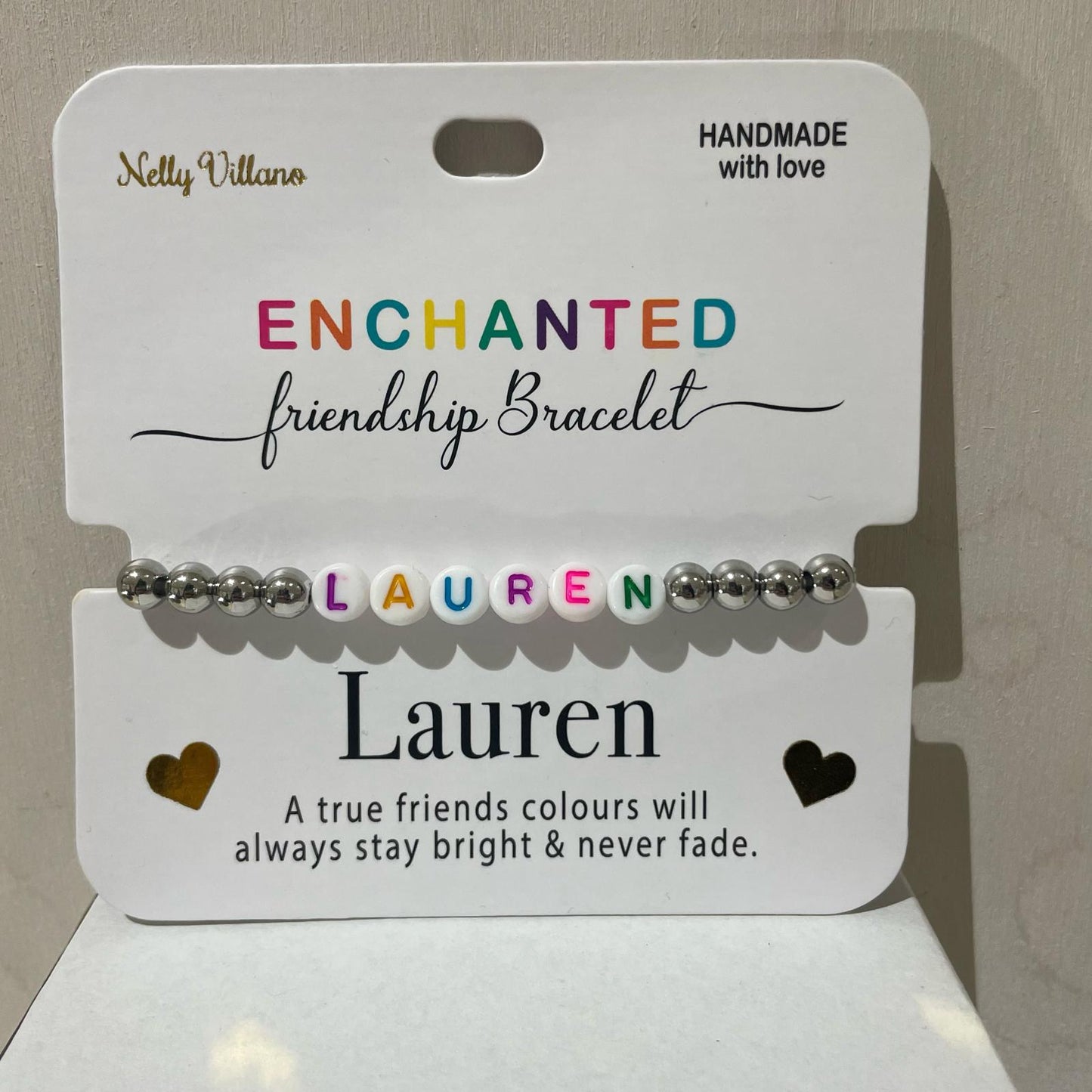 Enchanted Friendship Bracelet - Names L-S