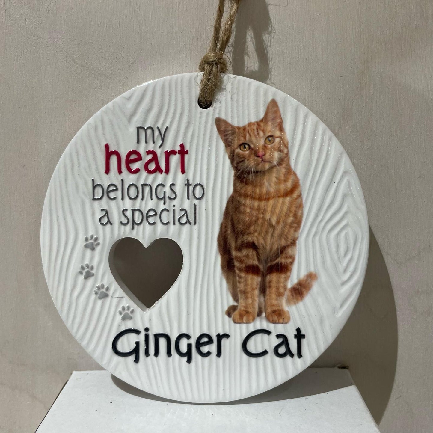 Piece of my Heart - Ginger Cat