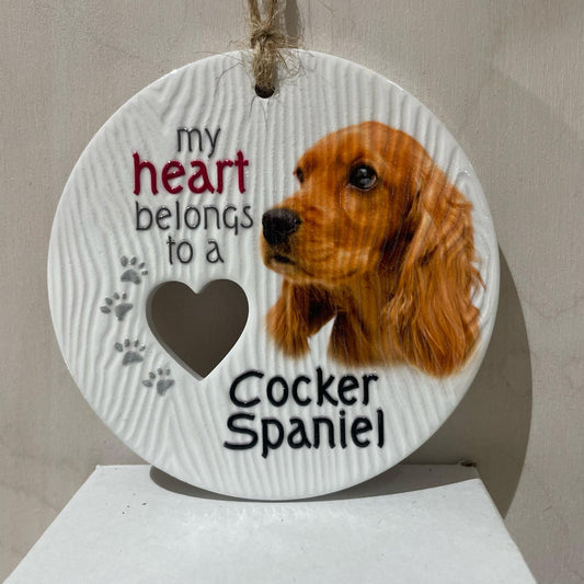 Piece of my Heart - Cocker Spaniel