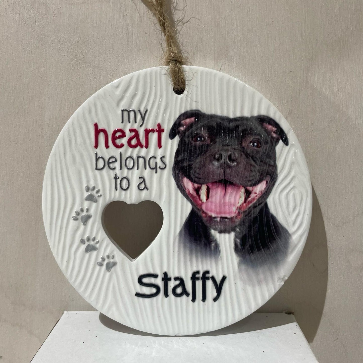 Piece of my Heart - Staffordshire Bull Terrier
