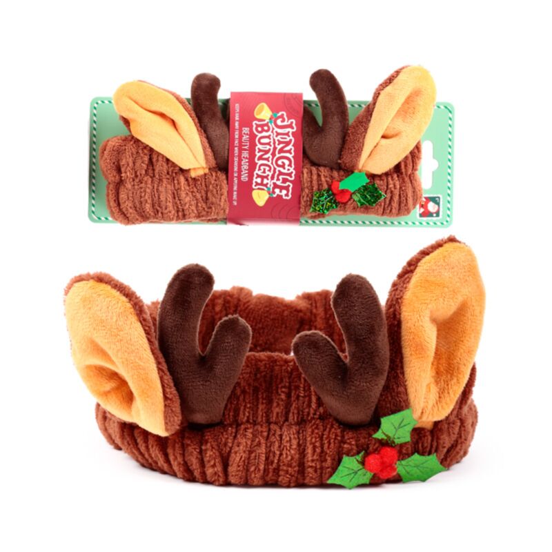 PK Christmas Jingle Bunch Reindeer Plush Beauty Headband