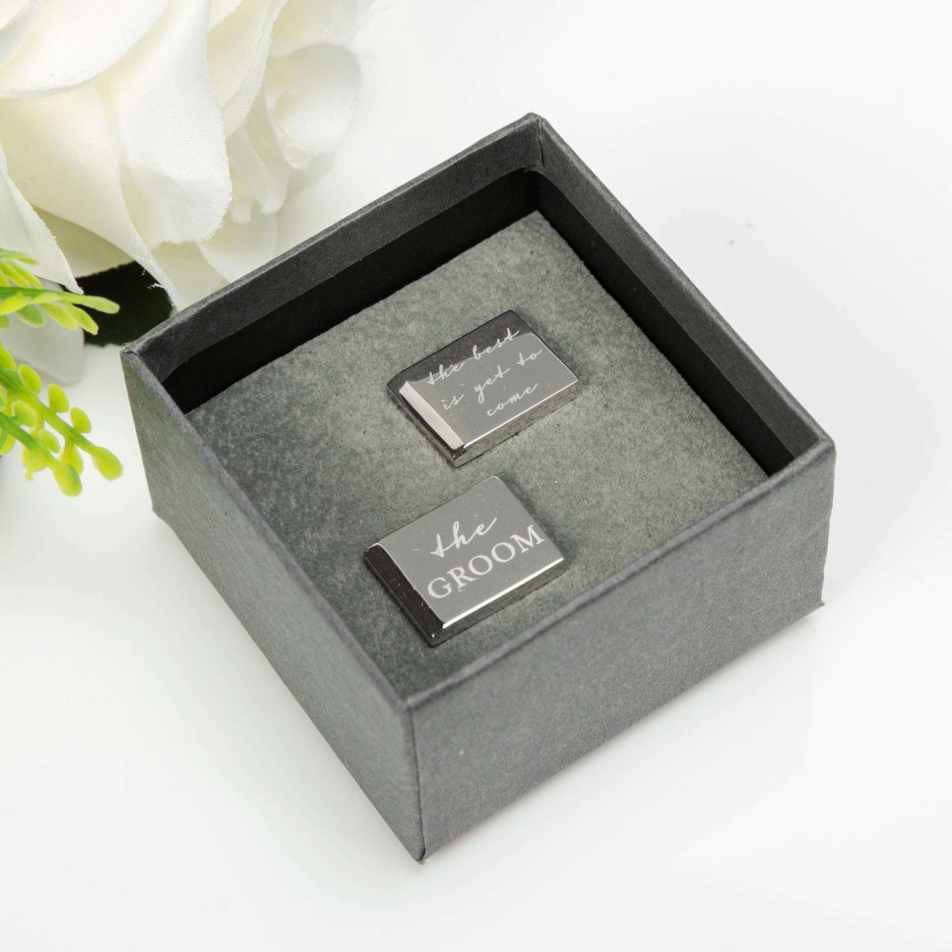 WDP Amore Pair of Cufflinks Groom