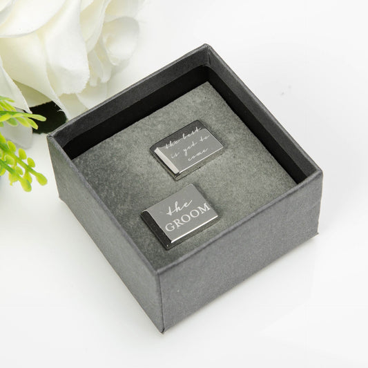 WDP Amore Pair of Cufflinks Groom
