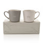 WDP Set Grey & White Mugs - Mr & Mrs