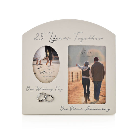 WDP Arched Double Frame - 25th Anniv