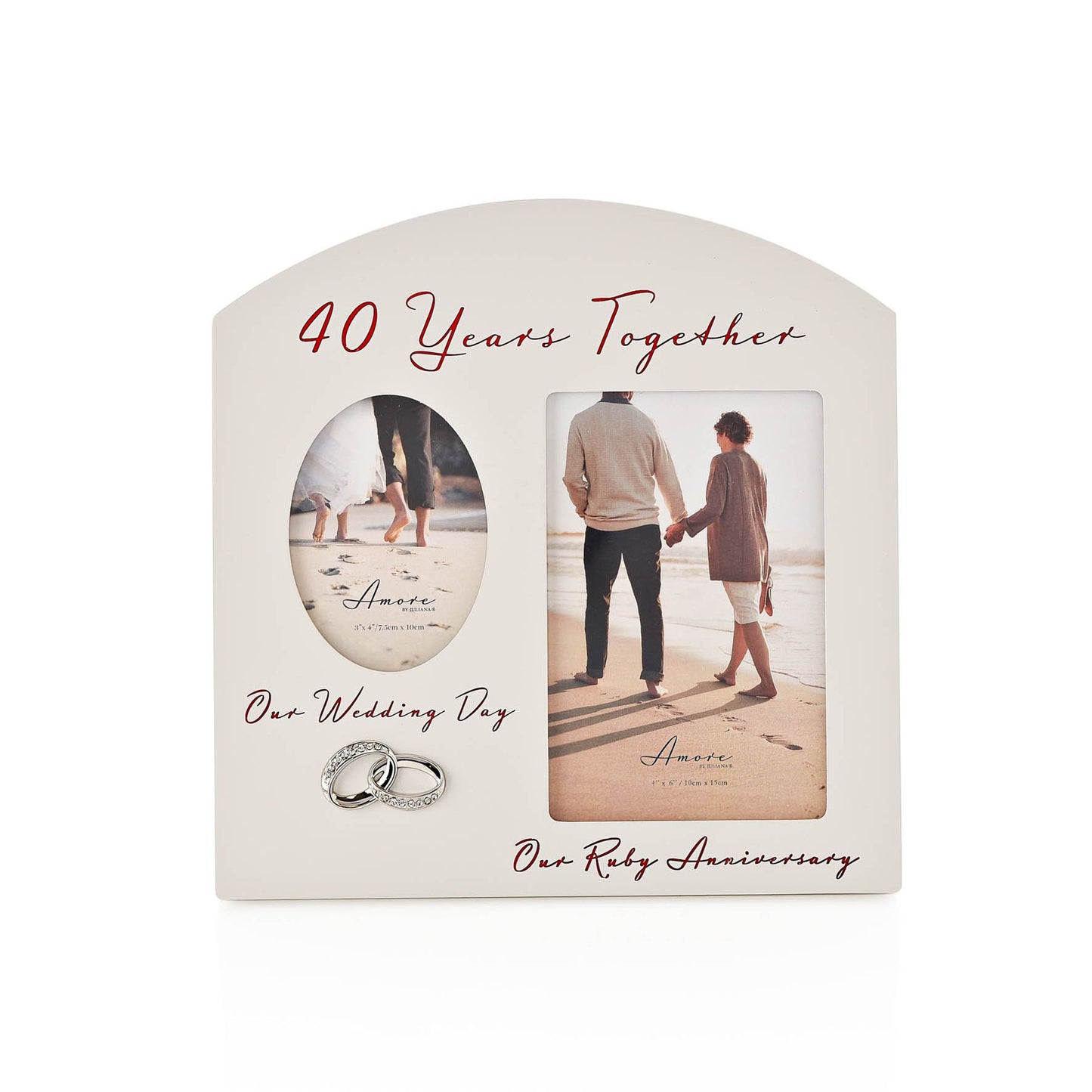 WDP Arched Double Frame - 40th Anniv