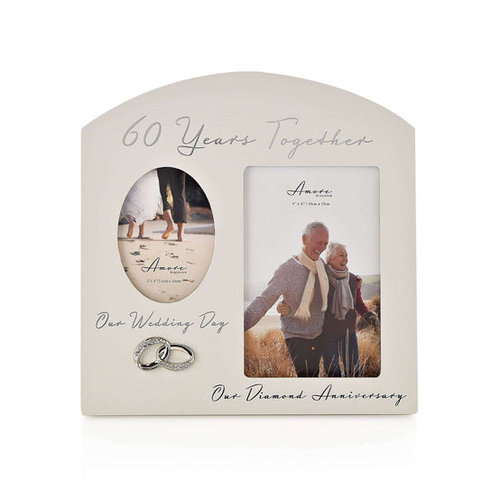 WDP Arched Double Frame - 60th Anniv