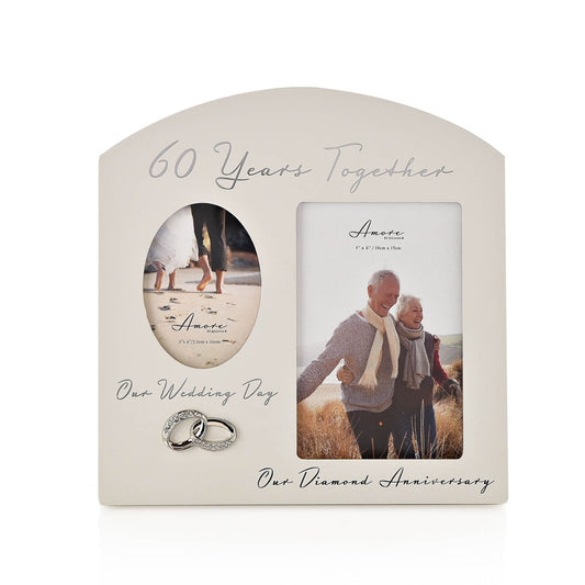 WDP Arched Double Frame - 60th Anniv