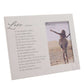 WDP White Photo Frame Love Verse 4x6'