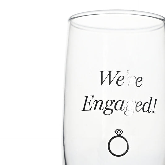 WDP Champagne Flutes Set of 2 - Engaged