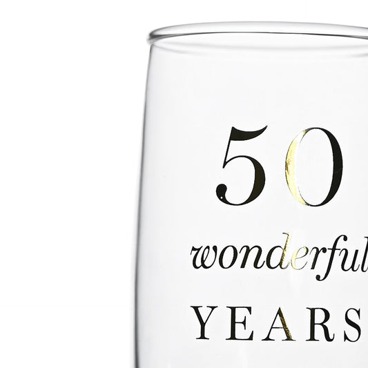 WDP Champagne Flutes Set - 50th Anniv