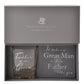 WDP Glass and Coaster Set - Father Groom