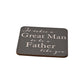 WDP Glass and Coaster Set - Father Groom