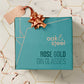 OS 4 Rose Gold Gin Glasses S/S