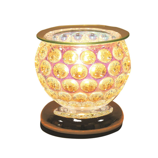 Glass Lustre Electric Burner - Circle Cup