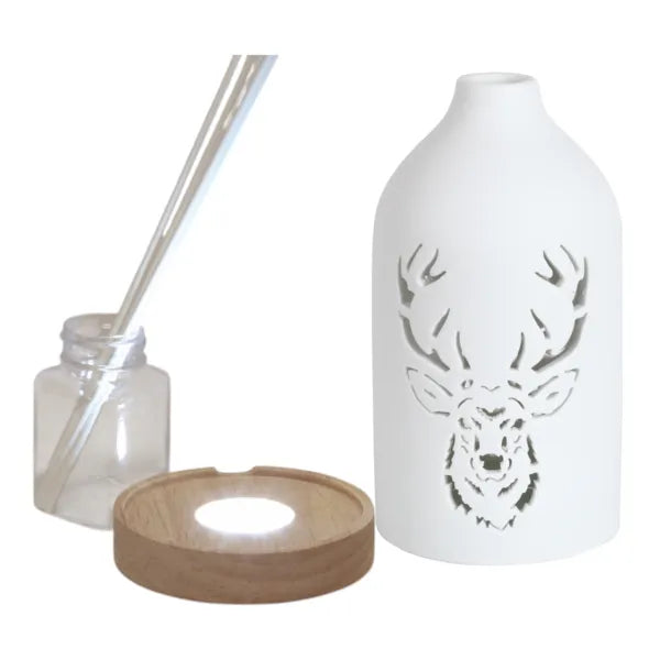 AR LED Ceramic Reed Diffuser Stag 19cm