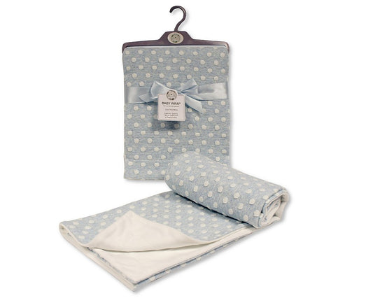 SB Baby Cotton Wrap - Spots Asst