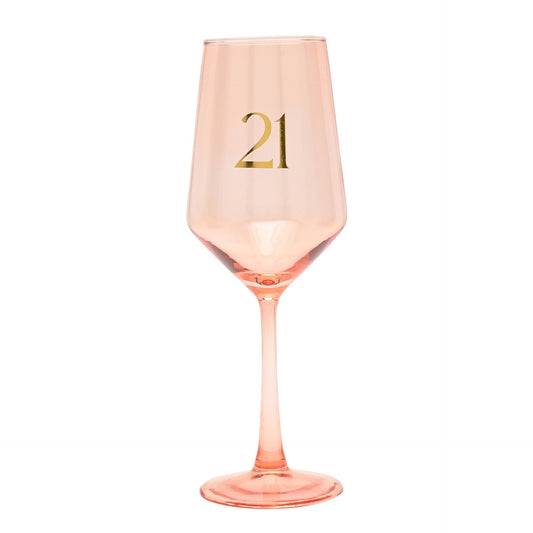 WDP Confetti Wine Glass - 21