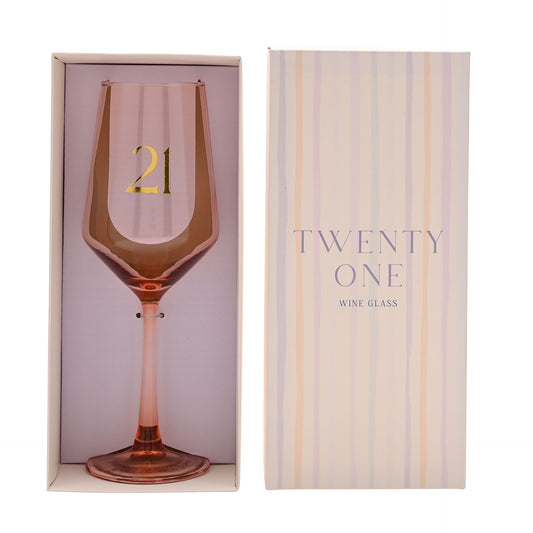 WDP Confetti Wine Glass - 21