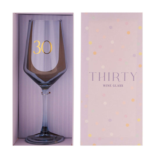 WDP Confetti Wine Glass - 30