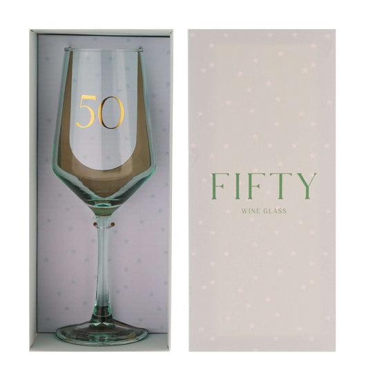 WDP Confetti Wine Glass - 50