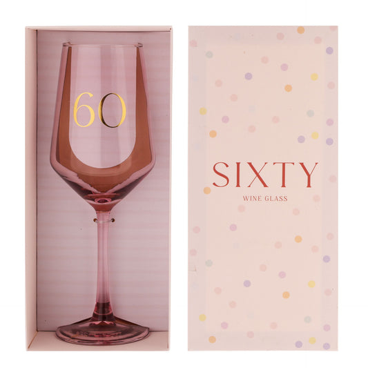 WDP Confetti Wine Glass - 60