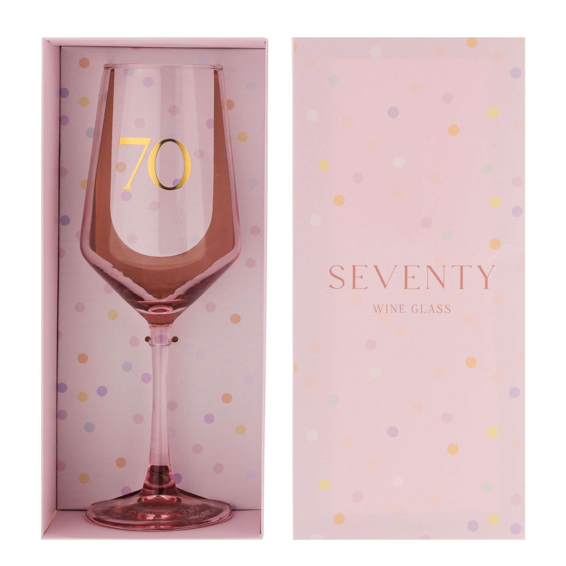 WDP Confetti Wine Glass - 70