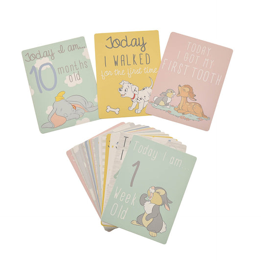 WDP Disney 30 Baby Milestone Cards