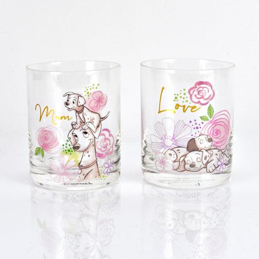 WDP Disney Set of 2 Dalmatians Glasses -