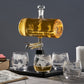 OS Ship Whiskey Decanter Set