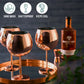 OS 4 Rose Gold Gin Glasses S/S