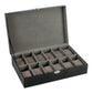 WDP Harvey Makin Lizard Vinyl Watch Box Holds 12 Watches