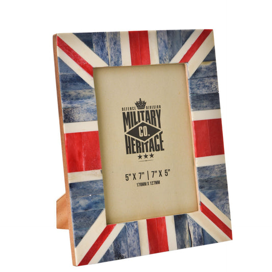 WDP Military Heritage Union Jack Photo Frame 5" x 7"
