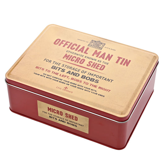 WDP Civil Defence Micro Shed Tin