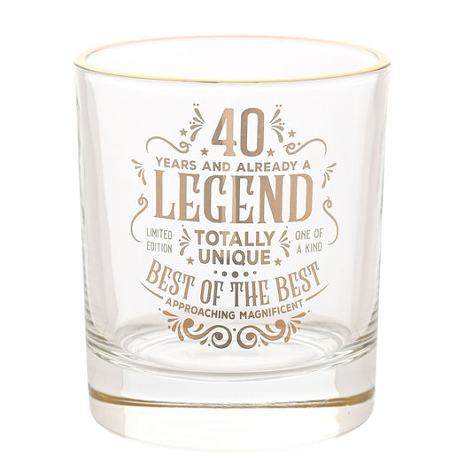 WDP Legend Glass 40 Years