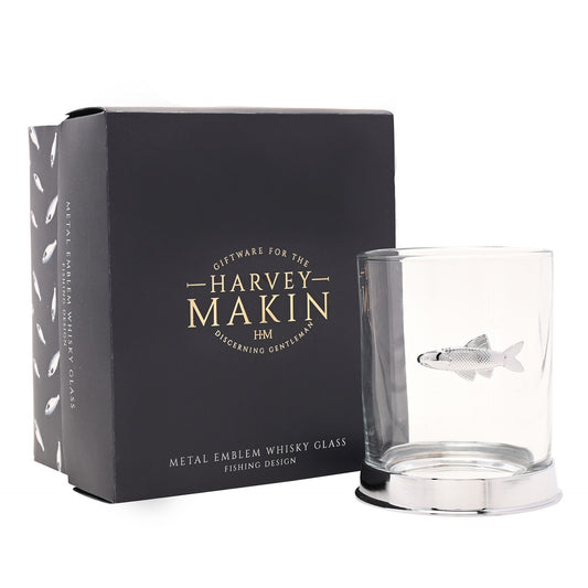 WDP Harvey Makin Whisky Glass - Fishing