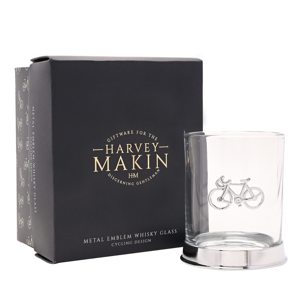 WDP Harvey Makin Whisky Glass - Cycling