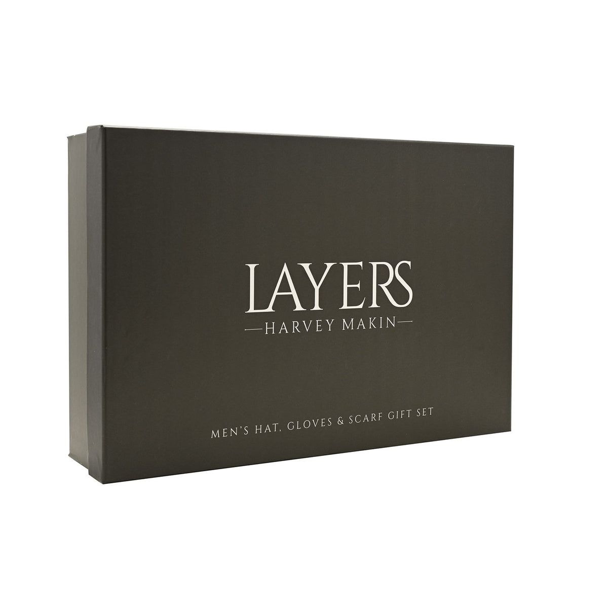 WDP Harvey Makin Layers Hat Gloves and Scarf Gift Set - Black